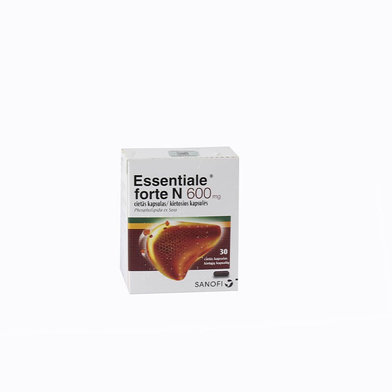 Hepatoprotective drugs, Capsules «Essentiale Forte» 600mg, Լատվիա