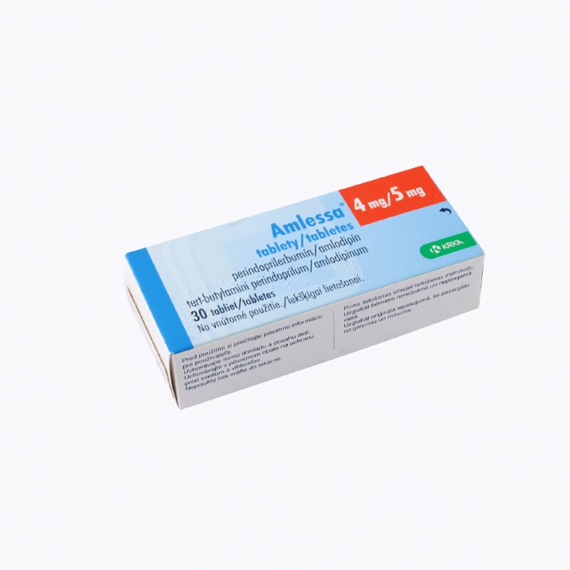 Medicines of the cardiovascular system, Pills «Amlessa» 4mg/5mg, Սլովենիա