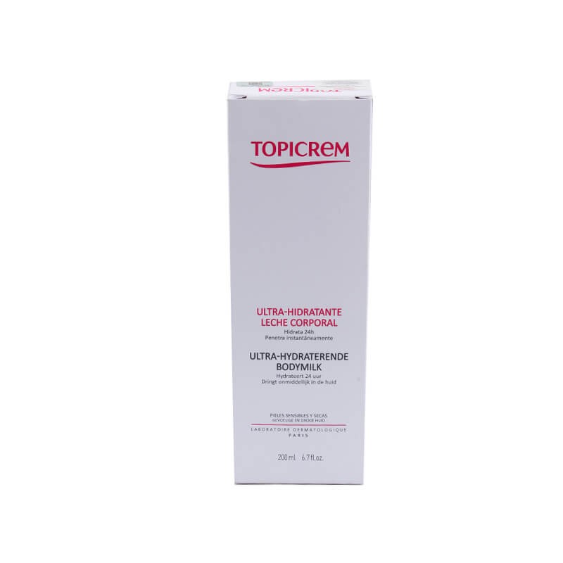 Face and body care, Body lotion «Topicrem» 200 ml, Ֆրանսիա