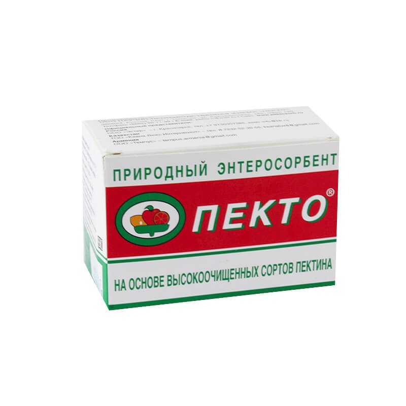 Medicines of the gastrointestinal system, Medicinal powder «Pecto» 120g, Ռուսաստան