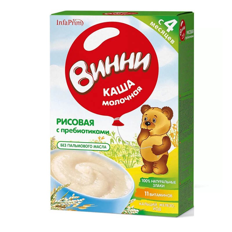 Porridges, Baby porridge «Винни» 200g, Ռուսաստան