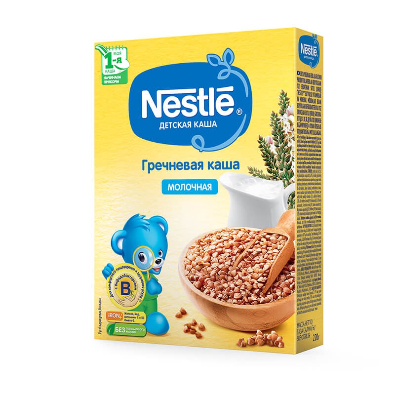 Porridges, Baby porridge «Nestle» 220g, Ռուսաստան