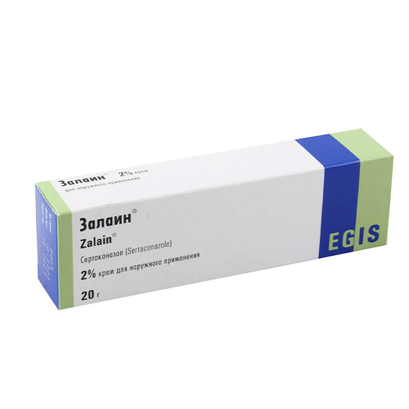 Medicines of local effect, Ointment «Zalain» 20g, Իսպանիա