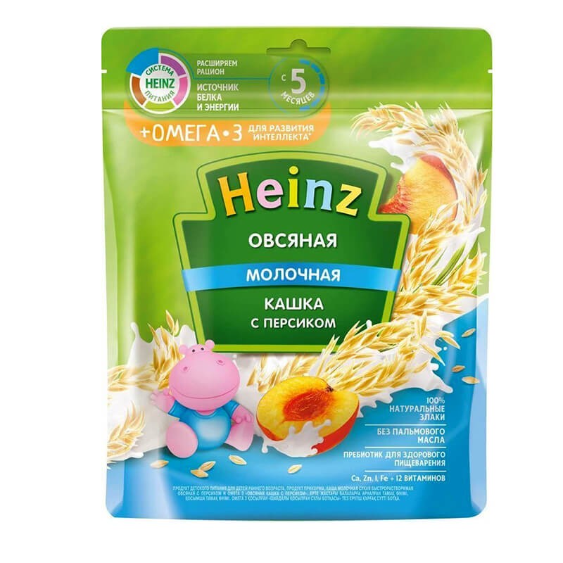 Porridges, Children's porridge «Heinz» 200g, Ռուսաստան