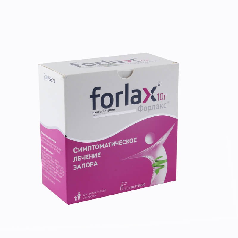 Medicines of the gastrointestinal system, Medicinal powde «Forlax», Ֆրանսիա