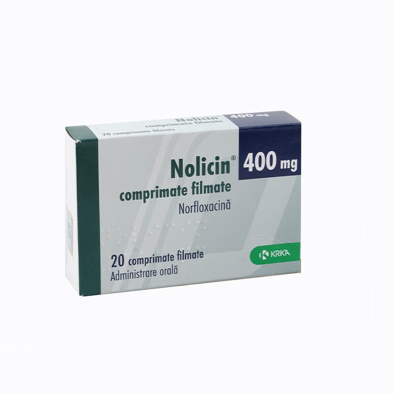 Antibiotic drugs, Tablets «Nolicin» 400 mg, Լեհաստան