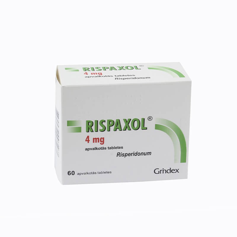 Drugs affecting the CNS, Pill «Rispaxol» 4 mg, Լատվիա