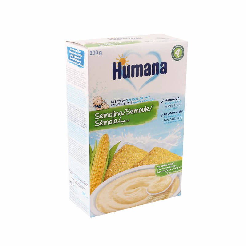 Porridges, Children's porridge «Humana» 200g / N4, Գերմանիա