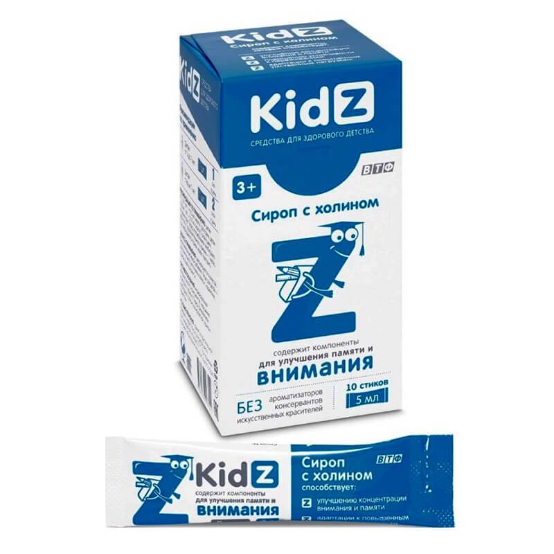 Vitamins and minerals, Syrup «Kidz», Ռուսաստան