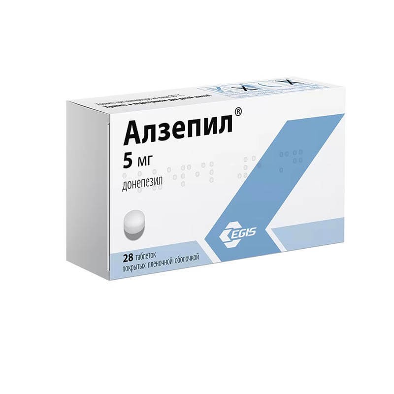 Drugs affecting the CNS, Pill «Alzepil» 5 mg, Վենգրիա