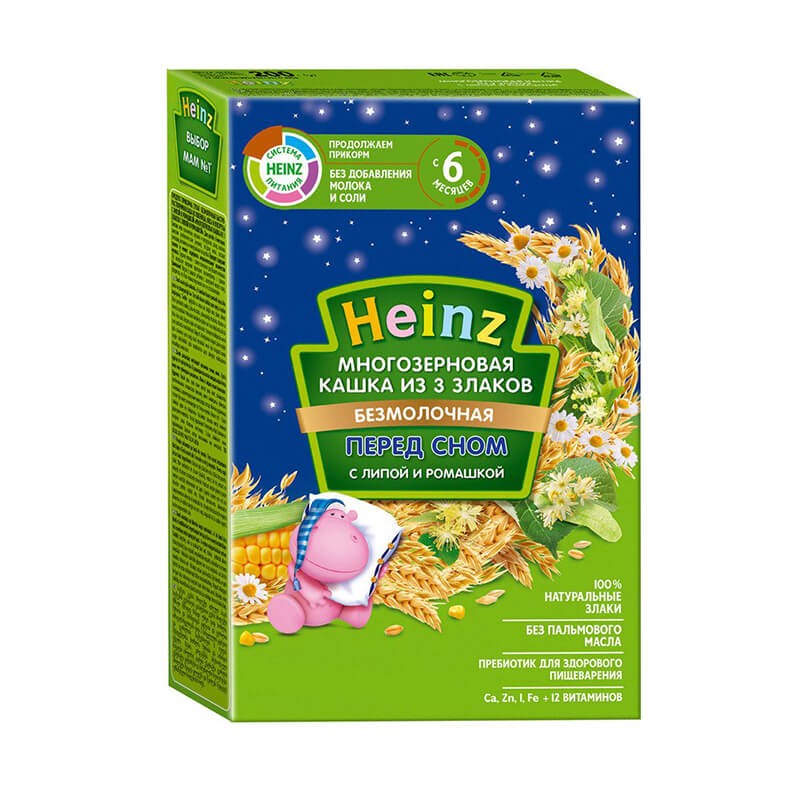 Porridges, Children's porridge «Heinz» 180g, Ռուսաստան