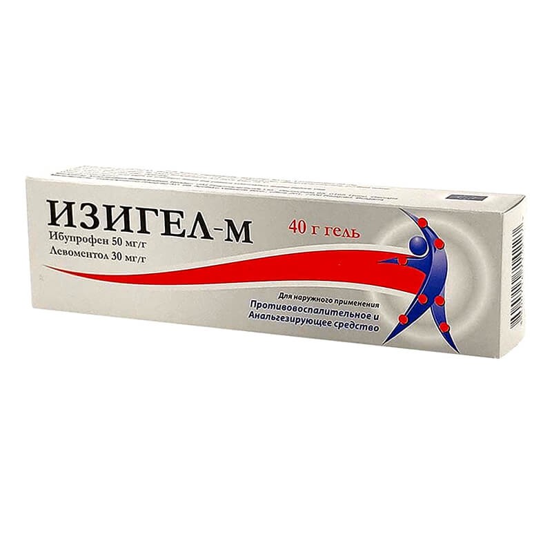 Medicines of local effect, Gel «Izigel-M» 40g, Բուլղարիա