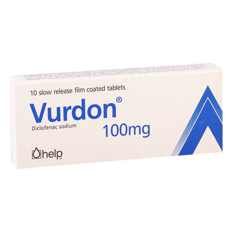 Anti-inflammatory pain relievers, Pills «Vurdon» 100 mg, Եվրոմիություն