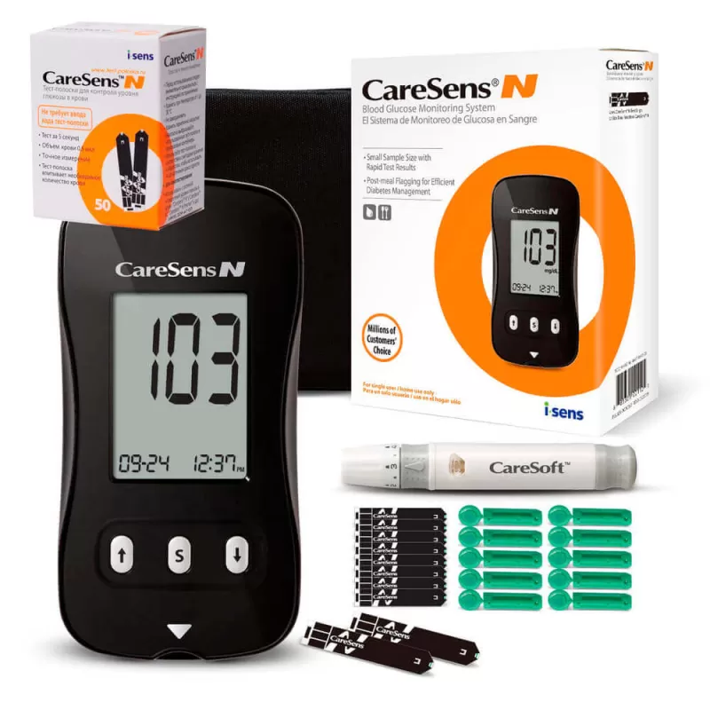 Glucometers and strips, Glucometer «CareSens», Չինաստան