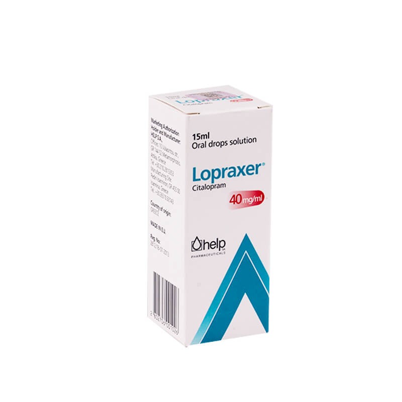 Sedative drugs, Drops «Lopraxer» 40mg/15ml, Հունաստան