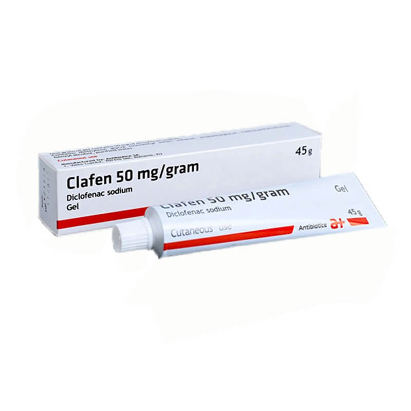 Medicines of local effect, Gel «Clafen» 45g / 5% , Ռումինիա