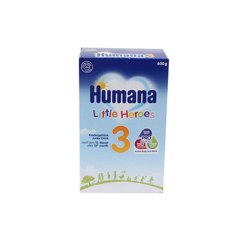 Milk mixtures, Milk mixture «Humana»  / 3 / 600g, Գերմանիա