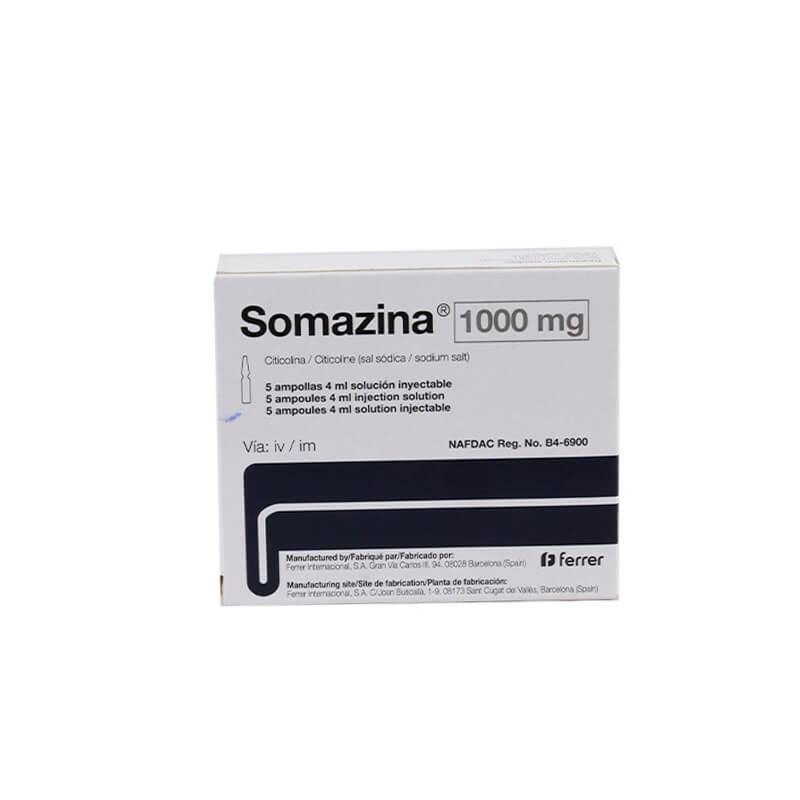 Vials, Solution for injection «Somazina» 4ml, Իսպանիա