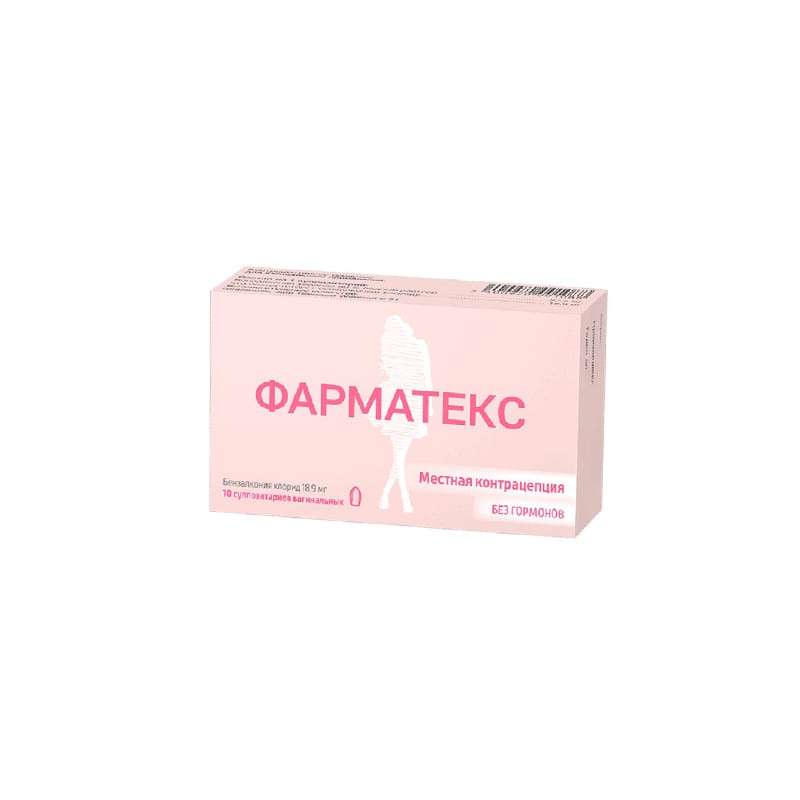 Women's health, Suppositories «Pharmatex» 18.9 mg, Ֆրանսիա