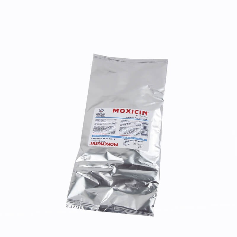 Antibiotic drugs, Solution «Moxicin» 400 mg / 250 ml, Հայաստան