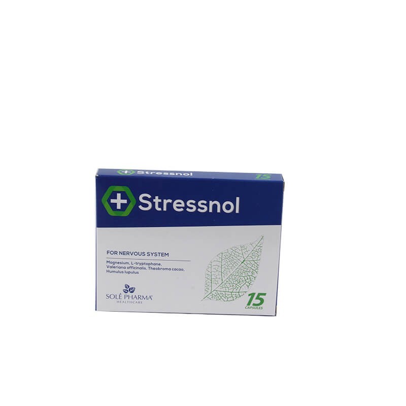 Sedative drugs, Capsules «Stressnol» 150 mg, Լատվիա