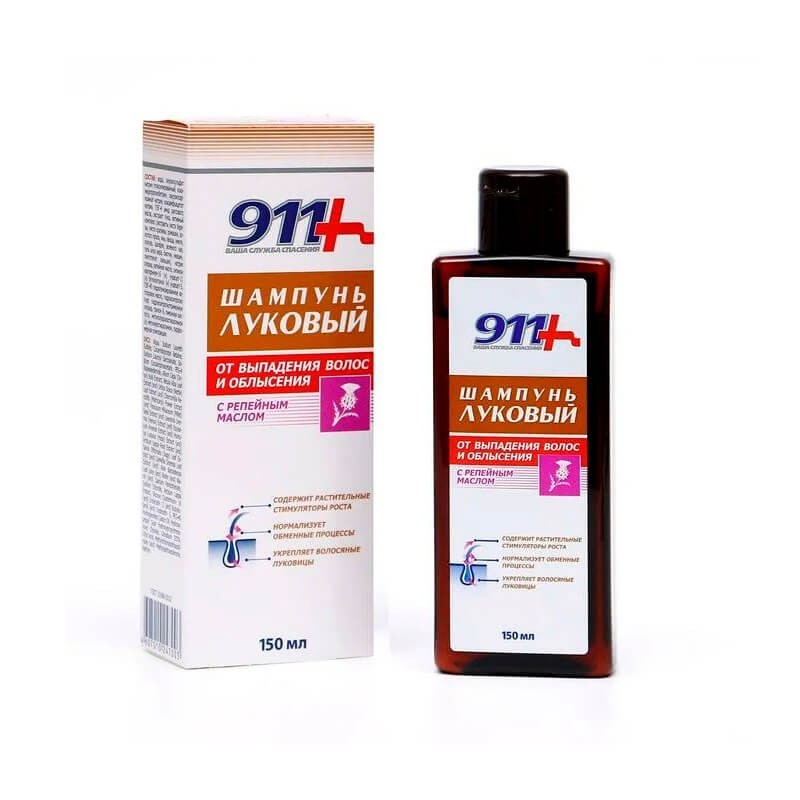 Hair Care, Shampoo against hair loss «911» 150 ml, Ռուսաստան