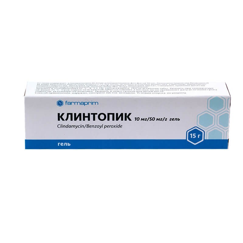 Medicines of local effect, Gel «Klintopik» 15g, Մոլդովա