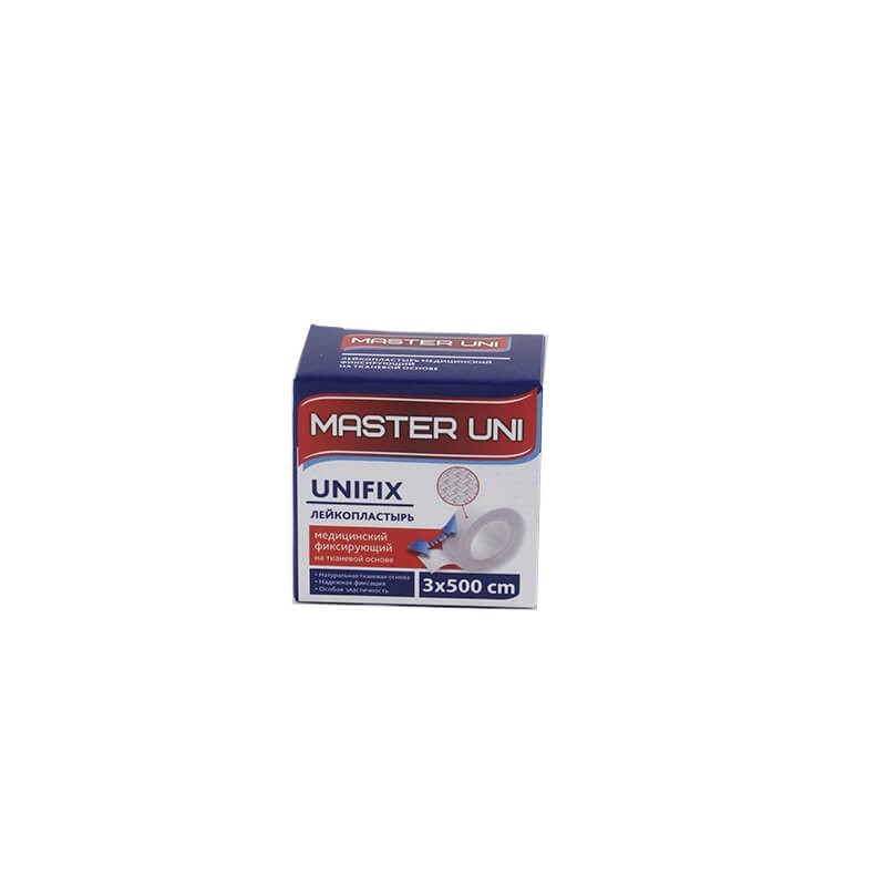 Medical plaster, Adhesive tape fabric «Master Uni» 3x500cm, Ռուսաստան