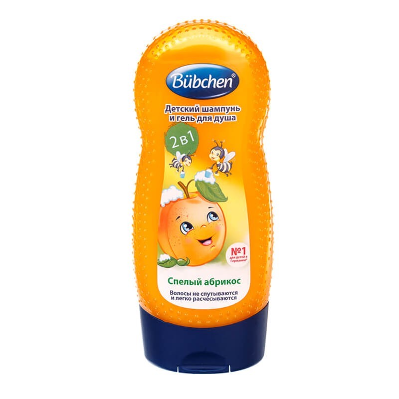 Shampoo / Bath gel, Children's shampoo «Bubchen» 230 ml, Գերմանիա