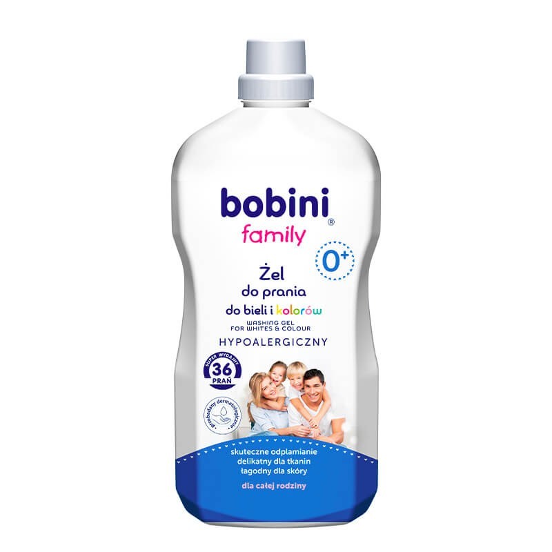 Լվացքի փոշի / Հեղուկ, Մանկական լվացքի գել «Bobini» 1800մլ, Լեհաստան