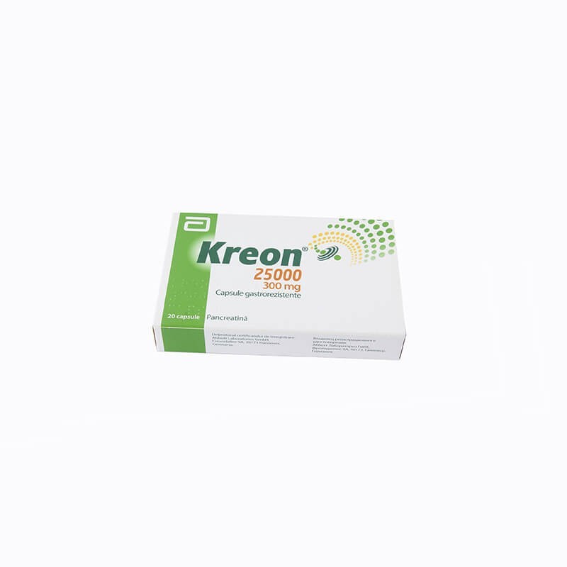 Medicines of the gastrointestinal system, Capsules «Creon» 300մգ, Գերմանիա