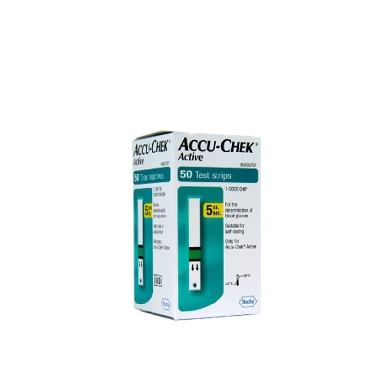 Glucometers and strips, Test tapes «Accu-Chek» 50 pcs, Գերմանիա