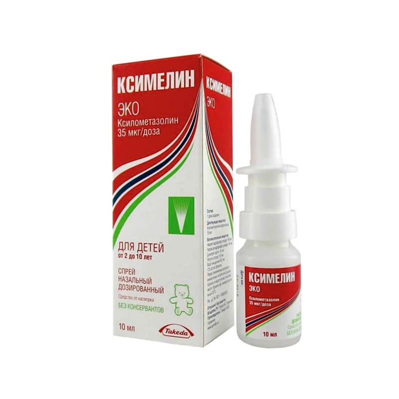 Nose throat ea, Nasal spray «Ksimelin» 35mcg 10ml, Գերմանիա