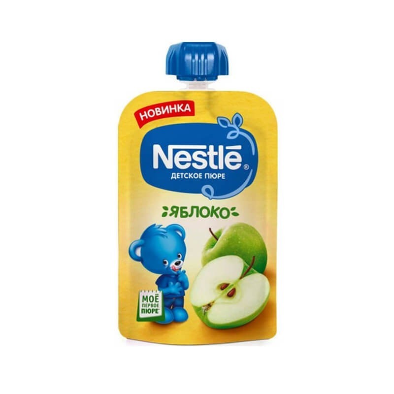 Purees, Fruit puree «Nestle» 90g, Ռուսաստան