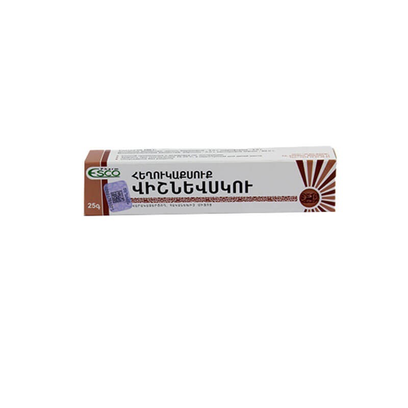 Medicines of local effect, Ointment «Vishnevsky» 25g, Հայաստան