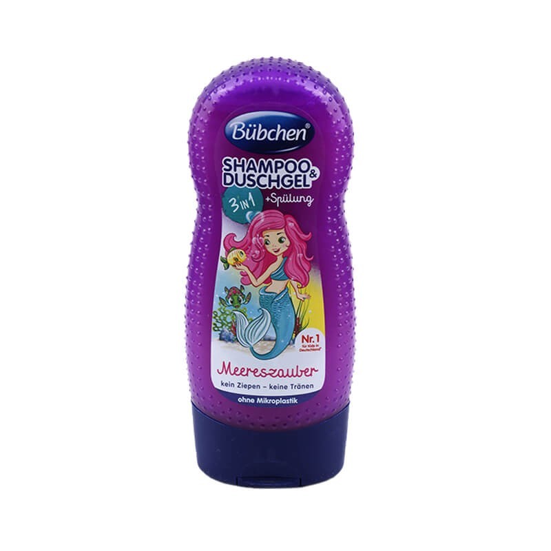 Shampoo / Bath gel, Children's shampoo, bath product and balm «Bubchen» 230 ml, Գերմանիա