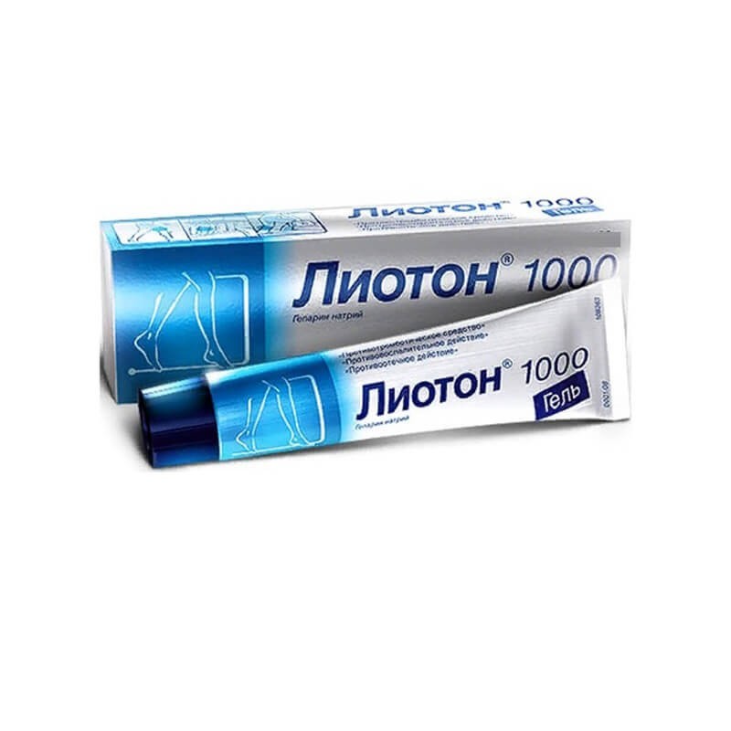 Medicines of local effect, Ointment «Lyoton» 30g, Գերմանիա