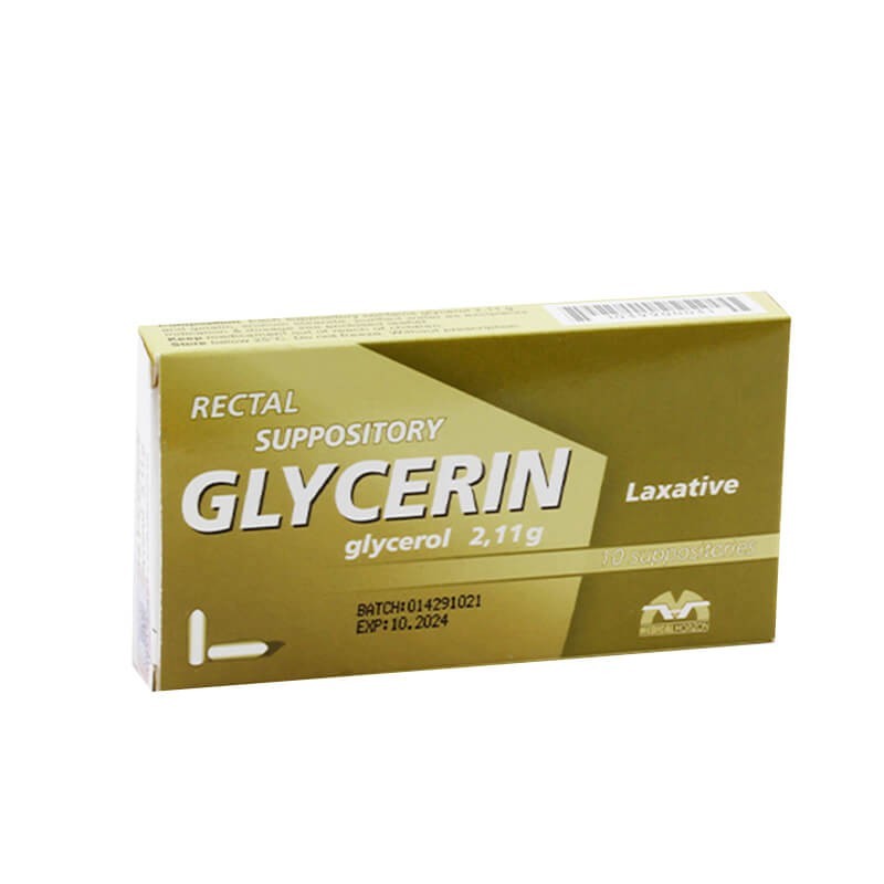 Medicines of the gastrointestinal system, Suppositories «Glycerin» 2.11g, Հայաստան