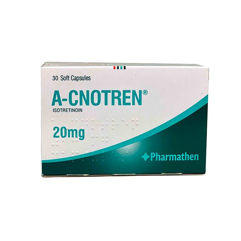 Medicines of local effect, Pills «A-Cnotren» 20mg, Հունաստան