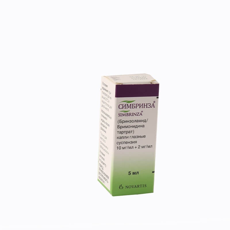 Eye drops, Eye drops «Simbrinza» 5ml, Բելգիա