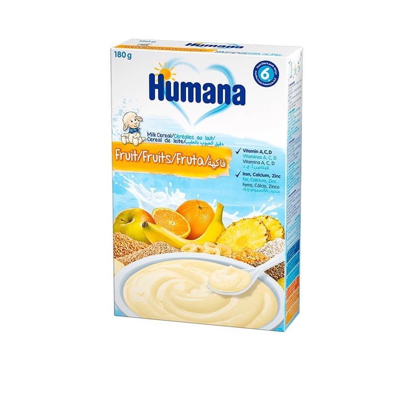 Porridges, Children's porridge «Humana» 180g / N6, Գերմանիա