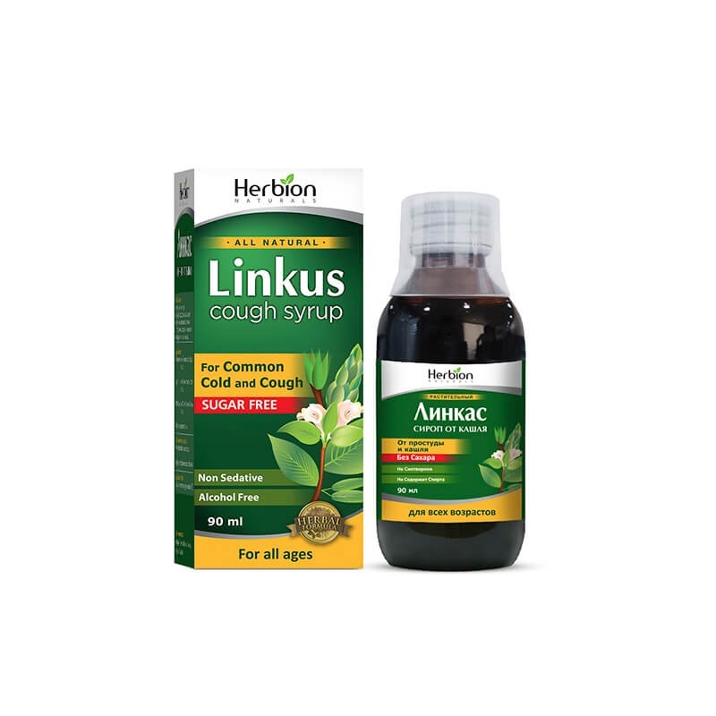 Antitussive drugs, Linkus syrop sugar free 90ml, Պակիստան