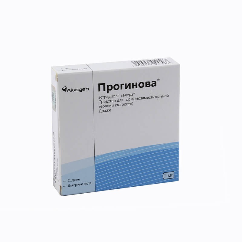 Hormonal drugs, Pills «Proginova» 2mg, Ֆրանսիա