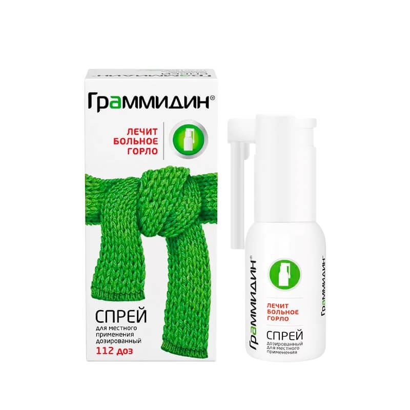 Nose throat ea, Spray «Grammidin», Նիդերլանդներ