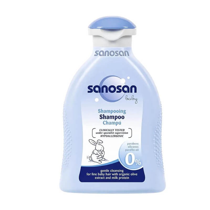 Shampoo / Bath gel, Children's shampoo «Sanosan» 200 ml, Գերմանիա