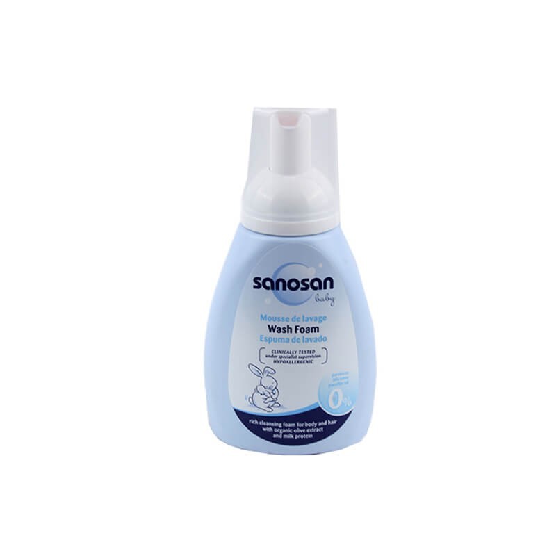 Shampoo / Bath gel, Bath foam «Sanosan» 250 ml, Գերմանիա