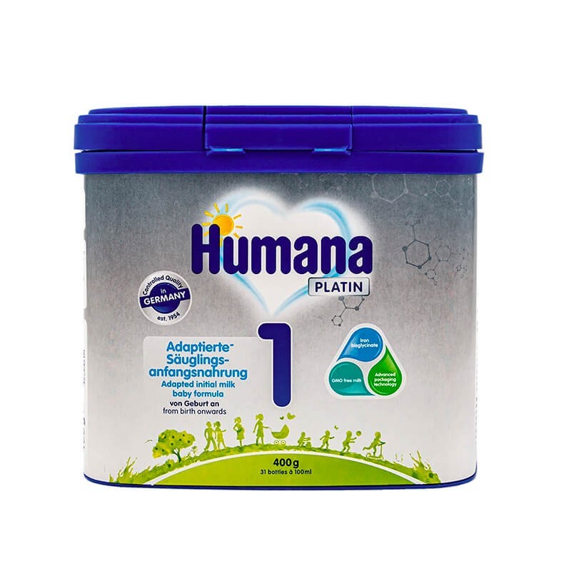 Milk mixtures, Milk mixture «Humana platin» 1 / 400g, Գերմանիա