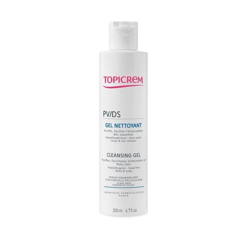 Face and body care, Cleansing gel «Topicrem» 200 ml, Ֆրանսիա