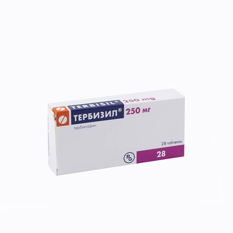 Antifungal drugs, Pills «Terbizil» 250mg, Վենգրիա