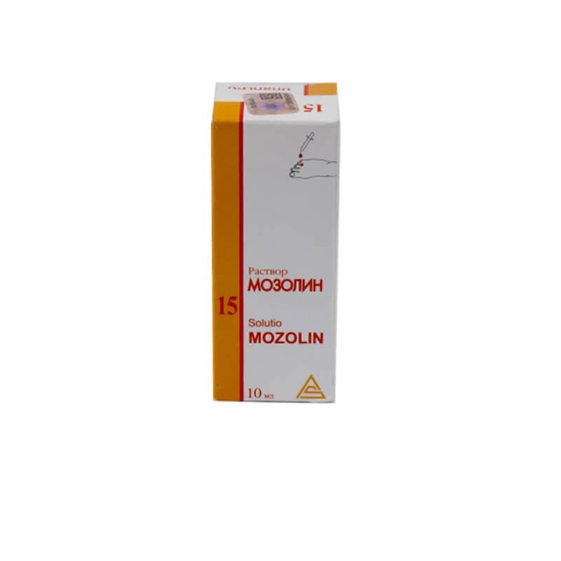 Medicines of local effect, Solution «Mozolin» 10 ml, Հայաստան